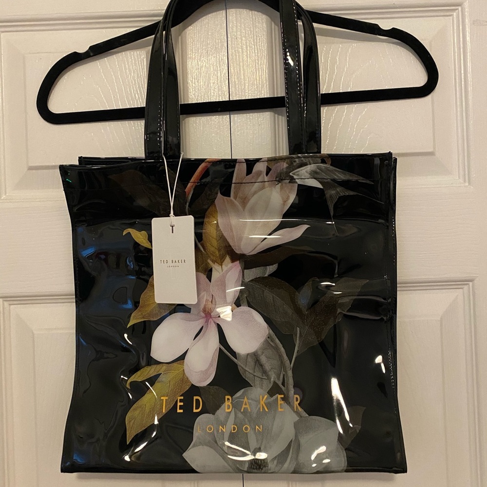 Flower printed shoulder Bag